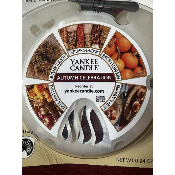 Yankee Candle Scentstories Disc Autumn Celebration - New In Box - NOS Vintage - Picture 3 of 4
